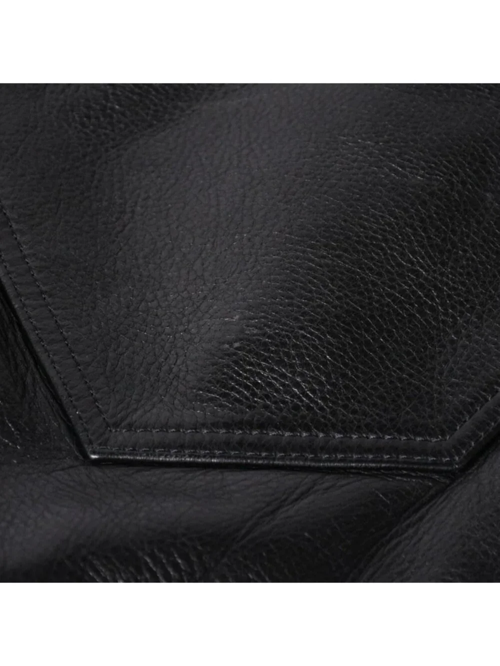 Chrome Hearts Flare Knee Pocket Leather Pants Vintage Model